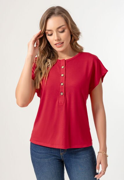 Blusa Mujer Rojo Mp 103990