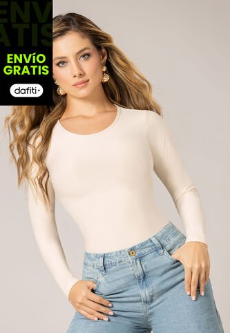 Camibuzo Mujer Crema Mp 112336 MP