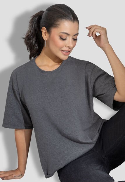 Camiseta Mujer Negro Cross Mp 110415