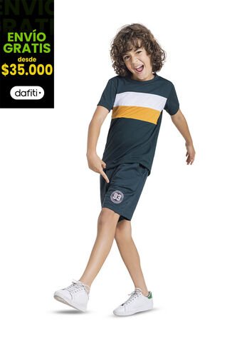 Bermuda Infantil Verde Botella Mp 1872 MP