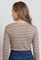 Camibuzo Mujer Café-Blanco Mp 106619 de MP