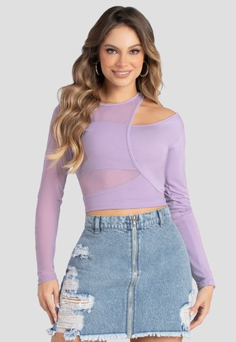 Camibuzo Mujer Lila Mp 102836 MP