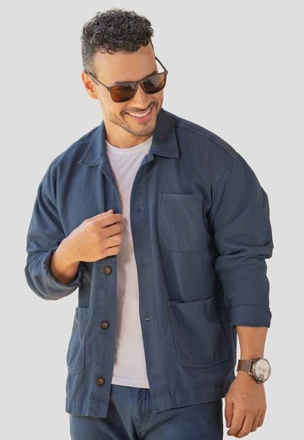 Chaqueta Hombre Azul Profundo Mp 114689