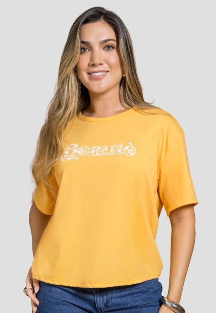 Camiseta Mujer Girasol Mp 114385