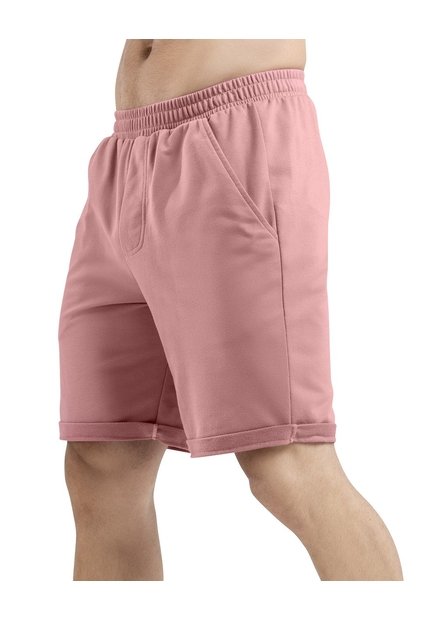 Bermuda Hombre Rosa Polvo Mp 78571
