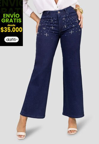 Jean Mujer Azul Oscuro Mp 110342 MP