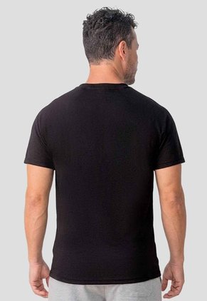Camiseta Hombre Negro Mp 114573
