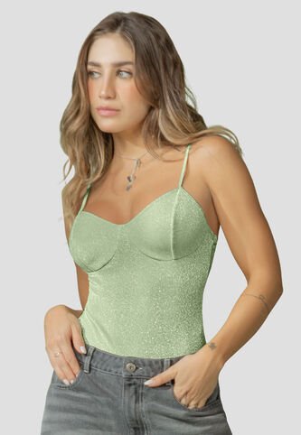 Body Mujer Verde Matcha Mp 110162 MP