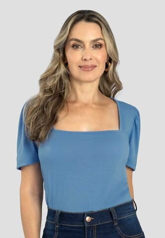 Blusa Mujer Azul Indigo Mp 111404 MP