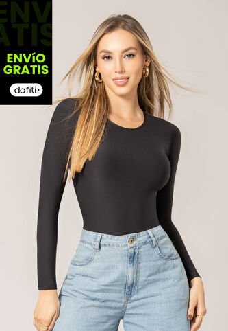 Camibuzo Mujer Negro Mp 112336 MP