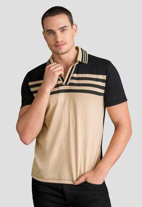 Polo Hombre Negro Mp 112796