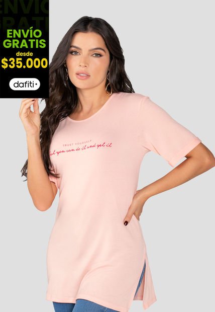 Blusón Mujer Palo De Rosa Mp 5130