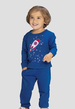 Conjunto Infantil Masculino Azul Mp 100729