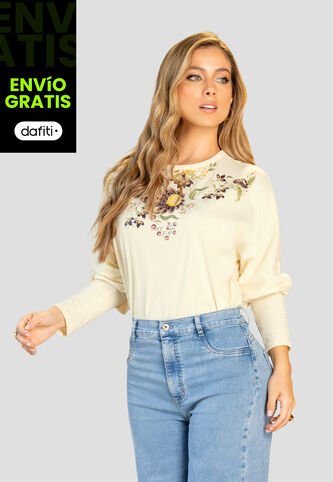 Blusa Mujer Crema Mp 112267 MP