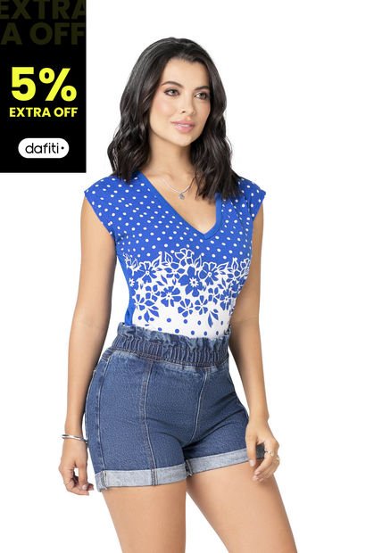 Camiseta Mujer Multicolor Mp 32946