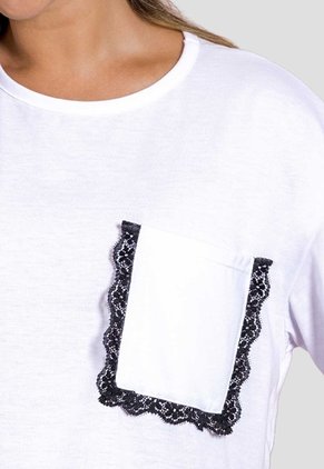 Camiseta Mujer Blanco Mp 114553