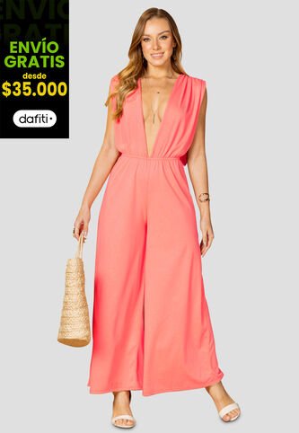 Enterizo Largo Mujer Salmon Mp 110431 MP