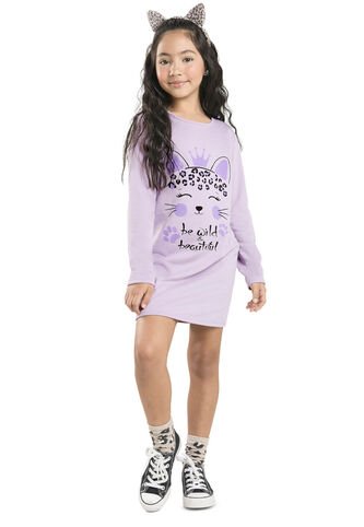 Vestido Infantil Lila Mp 32973 MP