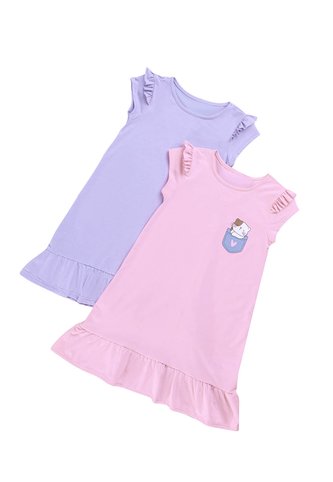 Vestido Paq X2 Infantil Multicolor Mp 1156 MP