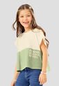 Camiseta Infantil Femenino Bicolor Mp 108195 de MP