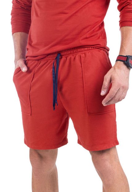 Bermuda Hombre Rojo Mp 5030