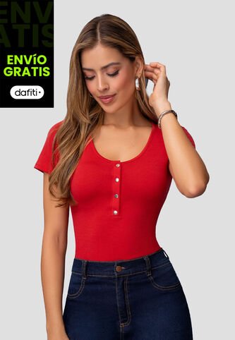 Blusa Mujer Rojo Mp 111998 MP