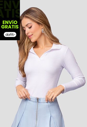 Camibuzo Mujer Blanco Mp 110850 MP