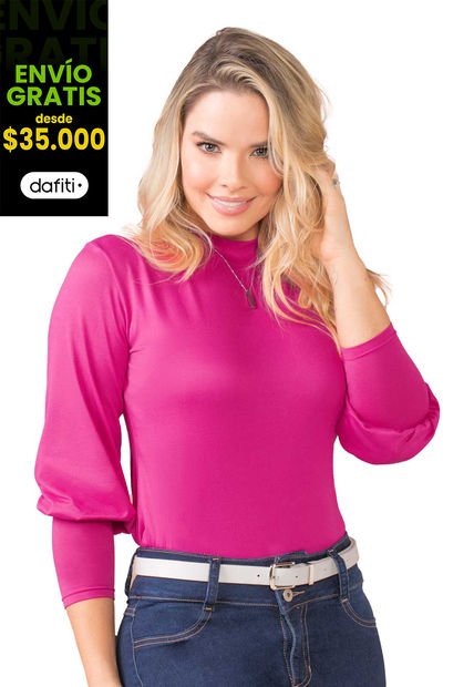 Camibuzo Mujer Fucsia Mp 169