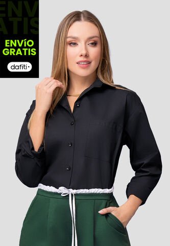 Camisa Mujer Negro Mp 110854 MP