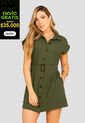 Vestido Mujer Verde Militar Mp 110131 de MP