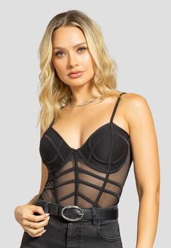 Body Mujer Negro Mp 112263 MP