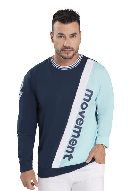 Buzo Hombre Azul Mp 101744
