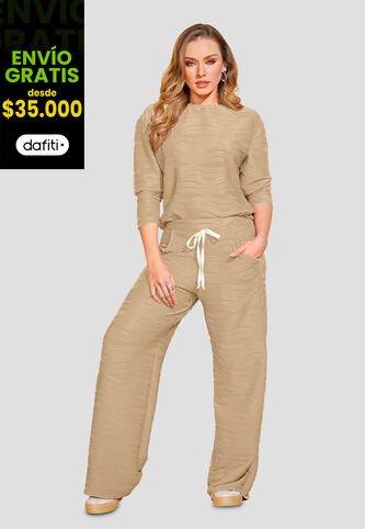 Conjunto Mujer Latte Mp 110241 MP