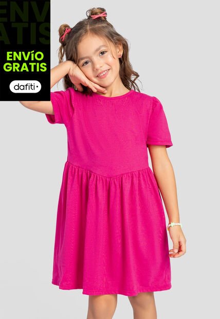 Vestido Paq X2 Infantil Femenino Bicolor Mp 111110