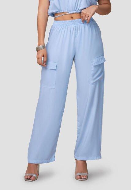 Pantalón Mujer Azul Mp 104022