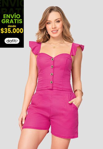 Conjunto Mujer Magenta Vivo Mp 107849 MP