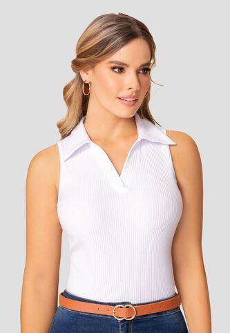 Blusa Mujer Blanco Mp 108314 MP