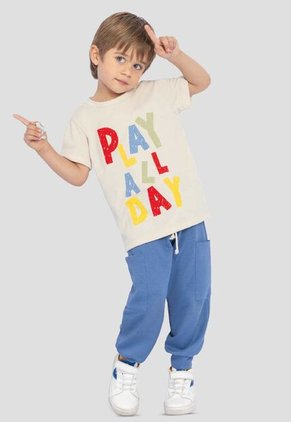 Conjunto Niños Infantil Bicolor Mp 111168