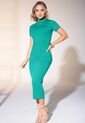 Vestido Largo Mujer Verde Mp 1834 de MP