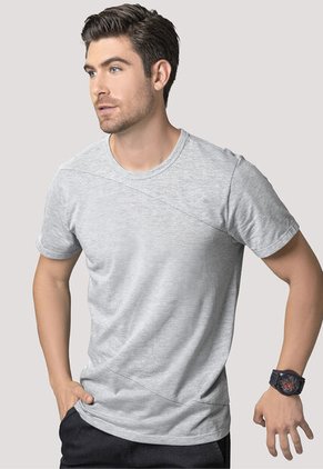 Camiseta Hombre Gris Jaspe Mp 88199