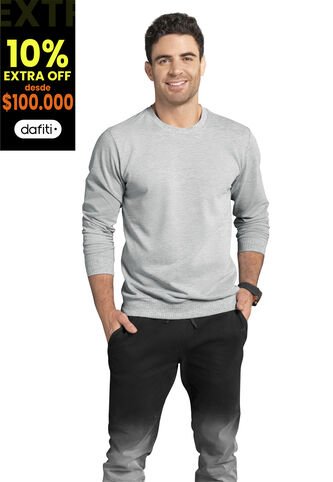 Buzo Hombre Gris Jaspe Mp 86579 MP