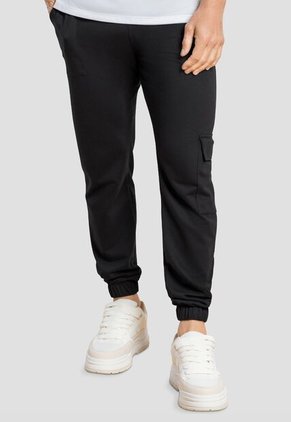 Jogger Hombre Negro Mp 104553
