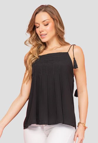 Blusa Mujer Negro Mp 107473 MP