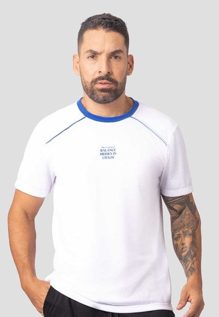 Camiseta Hombre Blanco Mp 115187