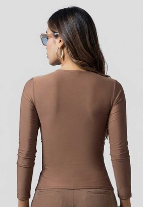 Camibuzo Mujer Chocolate Mp 115193