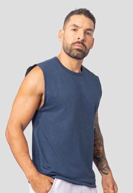 Camiseta Hombre Azul Profundo Mp 353