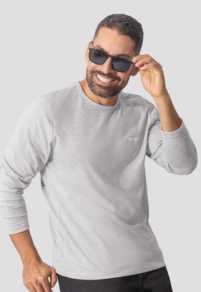 Camibuzo Paq X2 Hombre Gris Jaspe-Verde Mp 103890