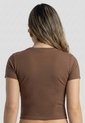 Camiseta Mujer Chocolate Mp 115022 de MP