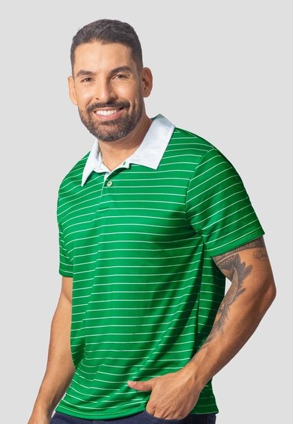 Polo Hombre Estampado Mp 115189