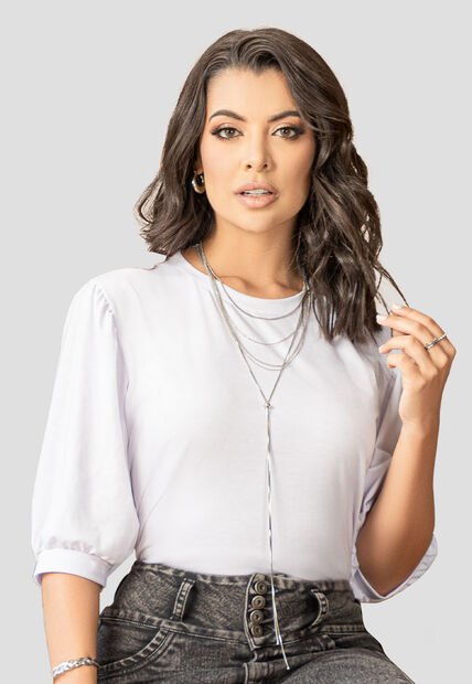 Blusa Mujer Blanco Mp 106981
